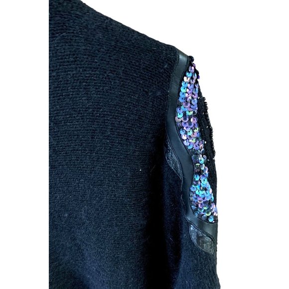 Work in Progress Gladys Bagley Womens Size 2X Sweater Cowl Neck Long Sleeve Embe - Picture 4 of 4